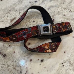 Buckle Down Kingdom Hearts Seatbelt Belt